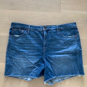 Madewell High Rise Denim Shorts - Size 37 (24W)
